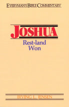 Cover image for Joshua- Everyman's Bible Commentary, isbn: 9780802420060