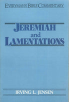 Cover image for Jeremiah & Lamentations- Everyman's Bible Commentary, isbn: 9780802420244