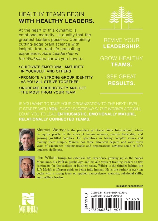 Cover image for Rare Leadership in the Workplace, isbn: 9780802421906