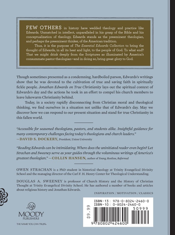 Cover image for Jonathan Edwards on True Christianity, isbn: 9780802424600