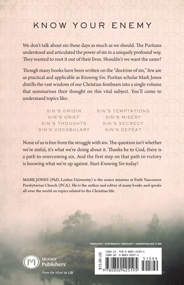 Cover image for Knowing Sin, isbn: 9780802425195