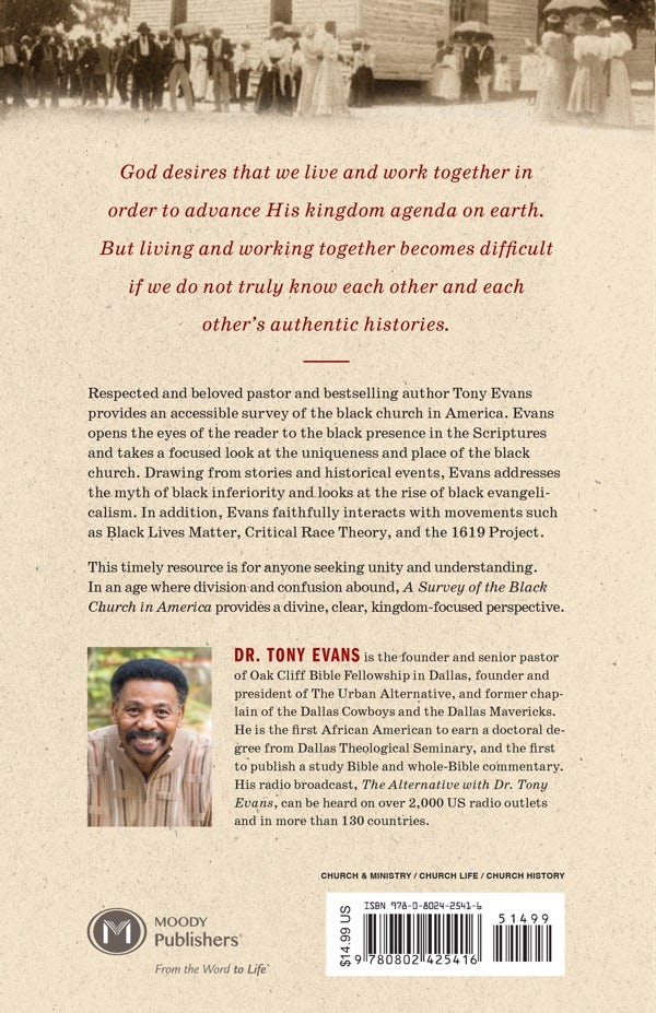 Cover image for A Survey of the Black Church in America, isbn: 9780802425416