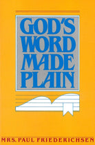 Cover image for God's Word Made Plain, isbn: 9780802430410