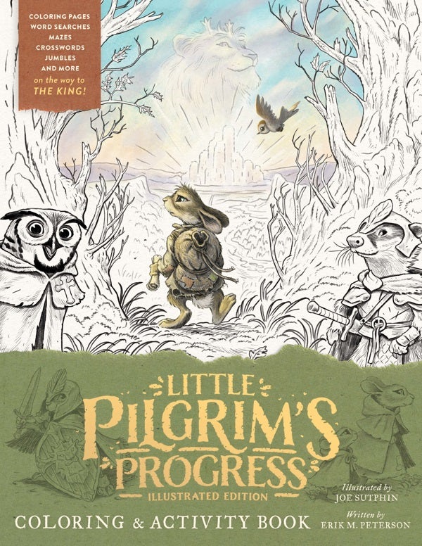 Cover image for The Little Pilgrim's Progress Illustrated Edition Coloring and Activity Book, isbn: 9780802433312