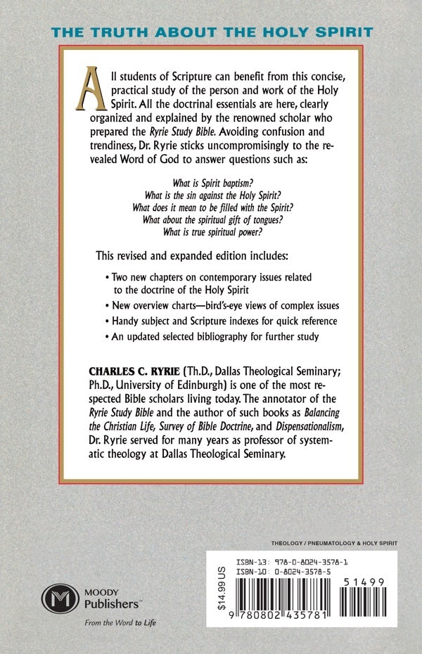 Cover image for The Holy Spirit, isbn: 9780802435781