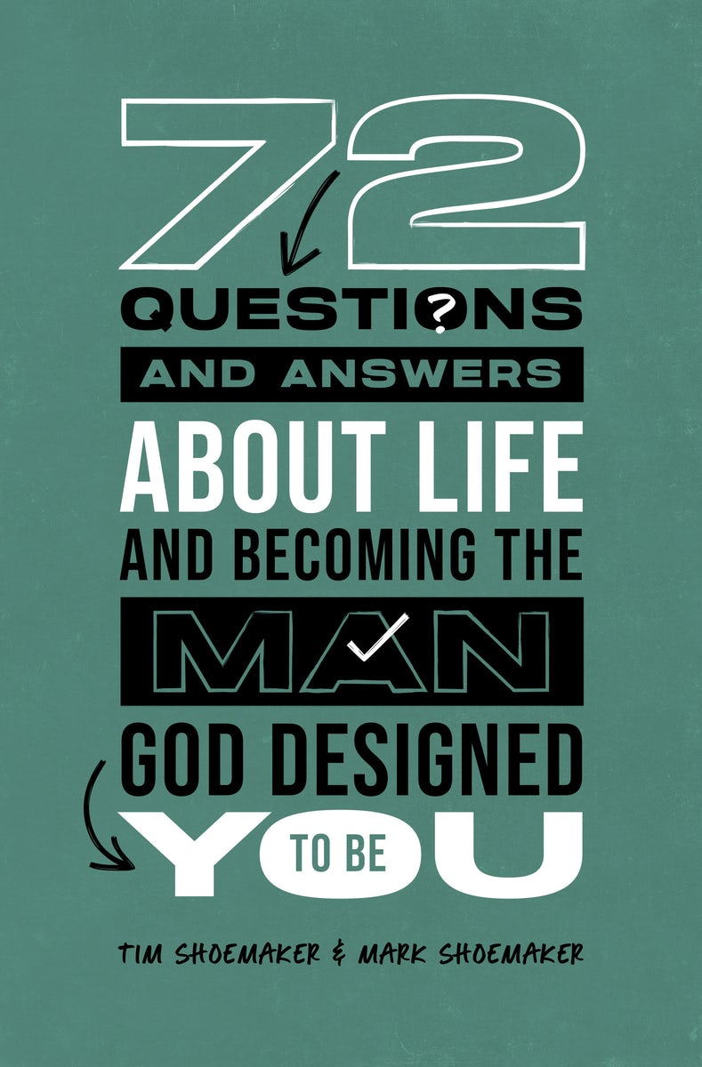 Cover image for 72 Questions (and Answers) about Life and Becoming the Man God Designed You to Be, isbn: 9780802436238