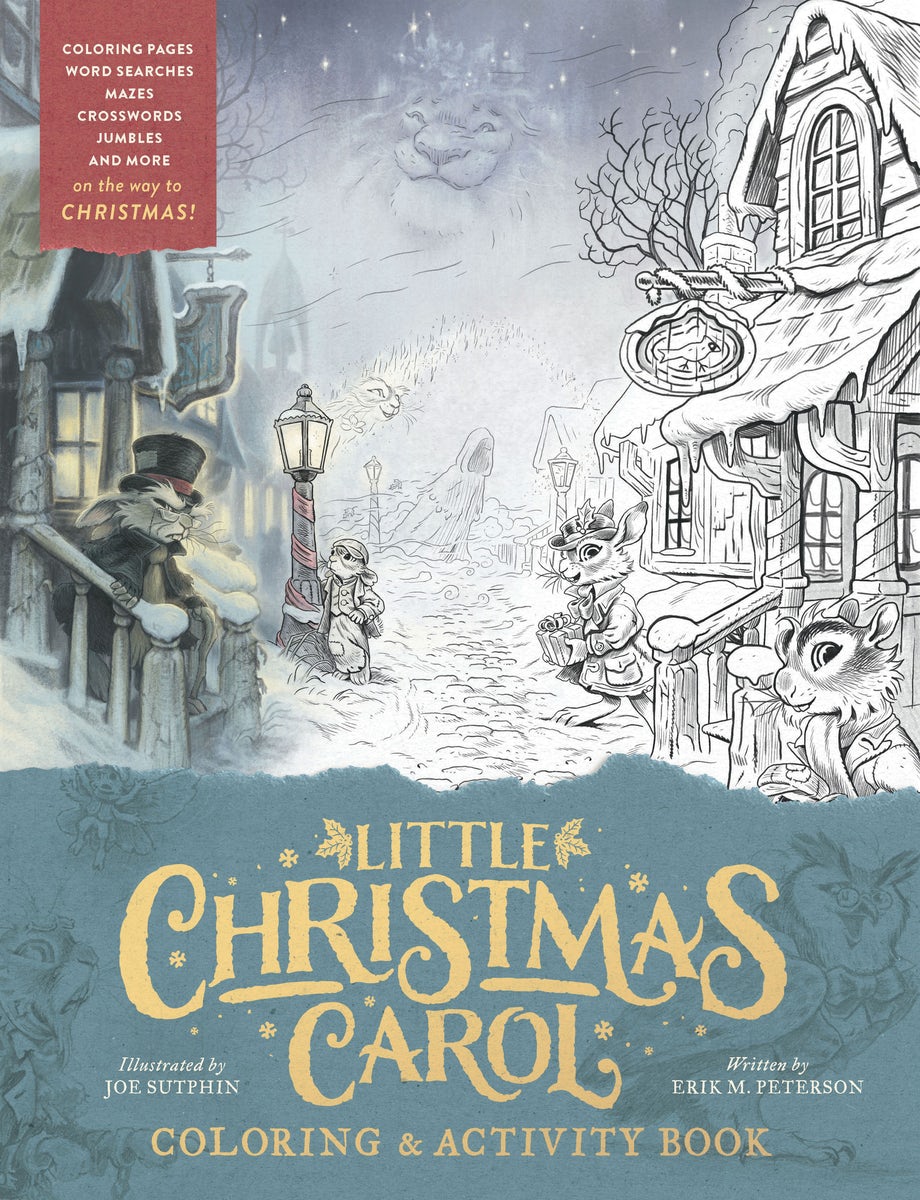 Cover image for Little Christmas Carol Coloring & Activity Book, isbn: 9780802439000