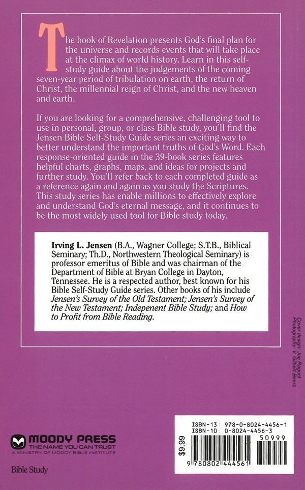 Cover image for Revelation- Jensen Bible Self Study Guide, isbn: 9780802444561
