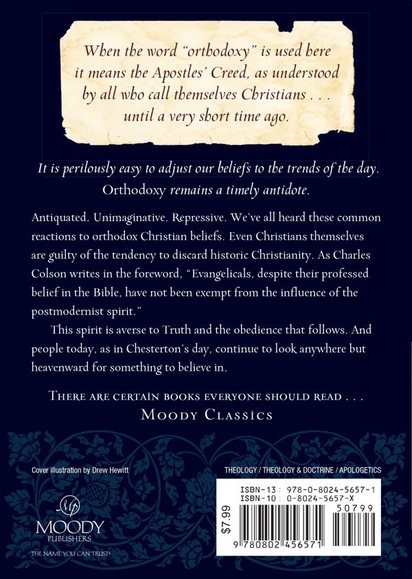 Cover image for Orthodoxy, isbn: 9780802456571