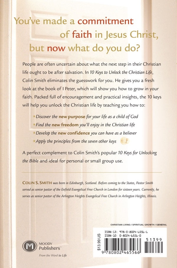 Cover image for 10 Keys to Unlock the Christian Life, isbn: 9780802465566