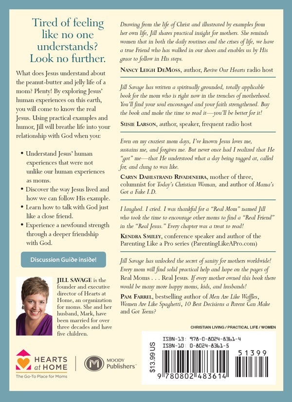 Cover image for Real Moms... Real Jesus, isbn: 9780802483614