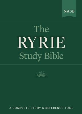 Cover image for Ryrie Study Bible-NASB, isbn: 9780802484598