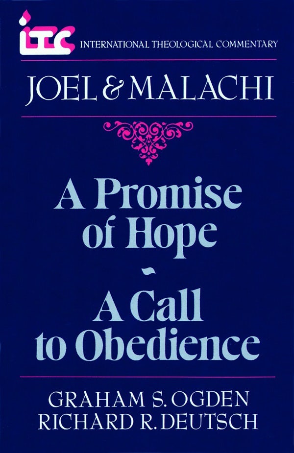 Cover image for A Promise of Hope--A Call to Obedience, isbn: 9780802800930