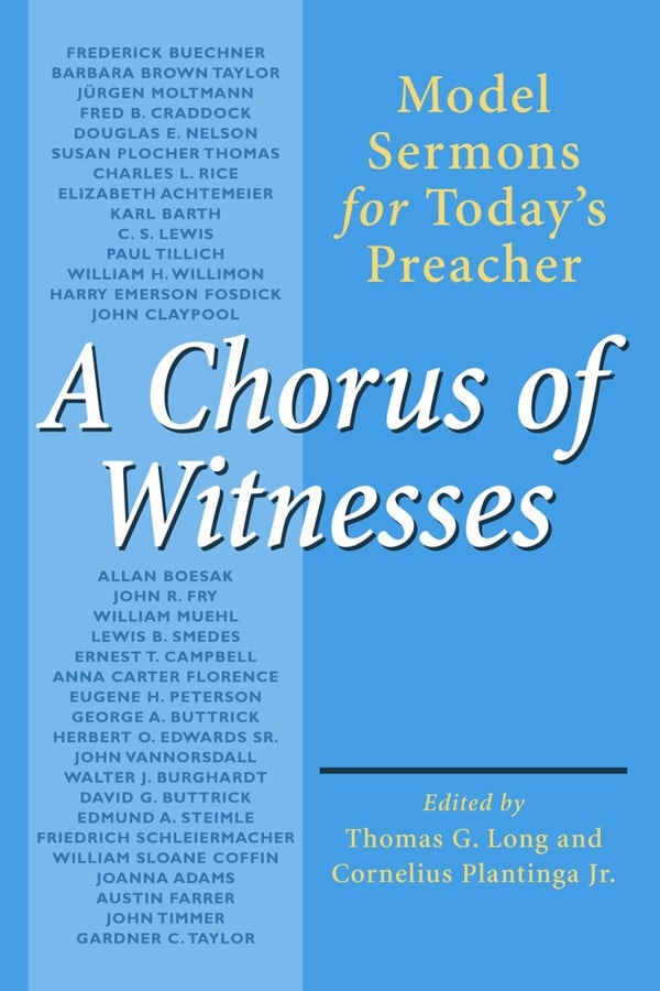 Cover image for A Chorus of Witnesses, isbn: 9780802801326