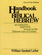 Cover image for Handbook of Biblical Hebrew, isbn: 9780802804440