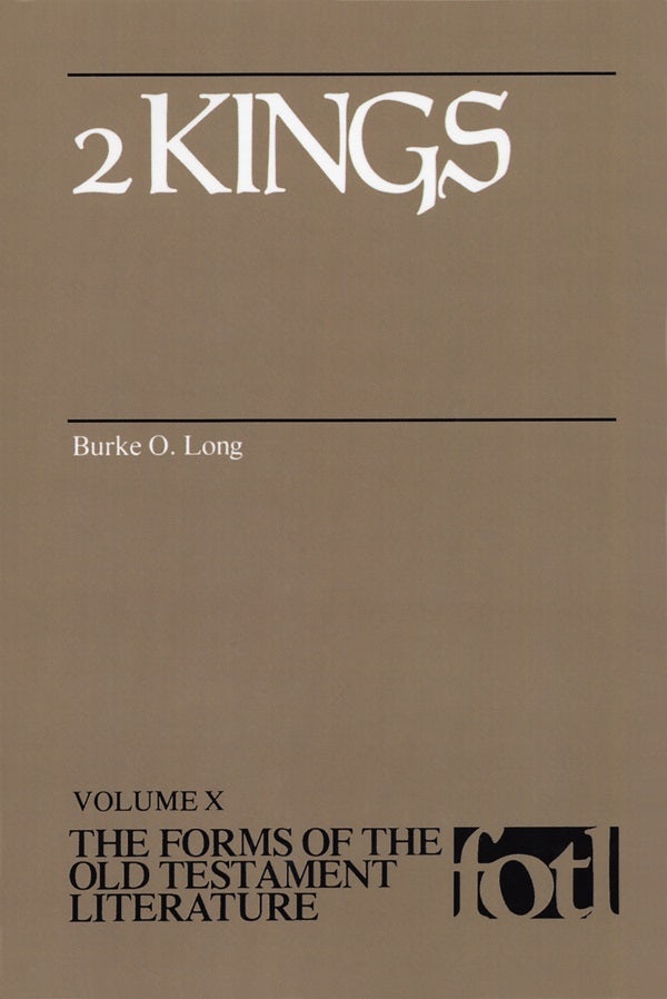 Cover image for 2 Kings, isbn: 9780802805355