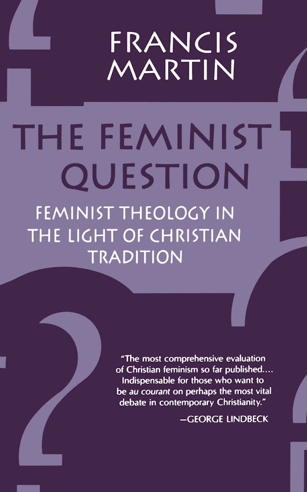 Cover image for The Feminist Question, isbn: 9780802807946