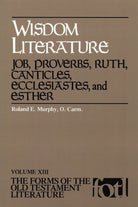 Cover image for Wisdom Literature, isbn: 9780802818775