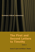 Cover image for The First and Second Letters to Timothy, Volume 2, isbn: 9780802827319