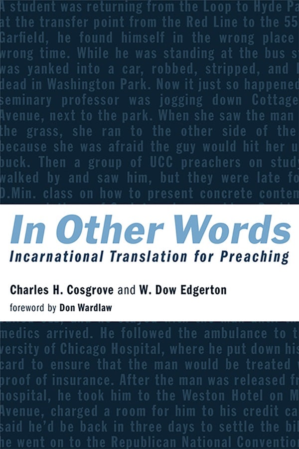 Cover image for In Other Words, isbn: 9780802840370