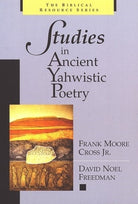 Cover image for Studies in Ancient Yahwistic Poetry, isbn: 9780802841599