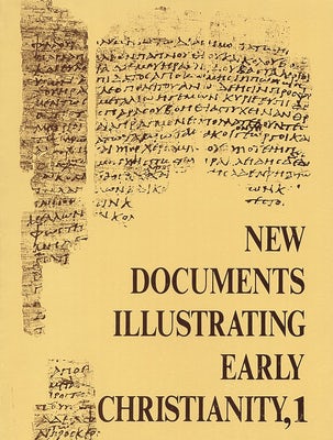 Cover image for New Documents Illustrating Early Christianity, 1, isbn: 9780802845115