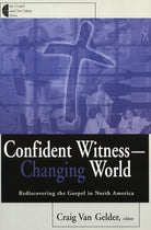 Cover image for Confident Witness--Changing World, isbn: 9780802846556