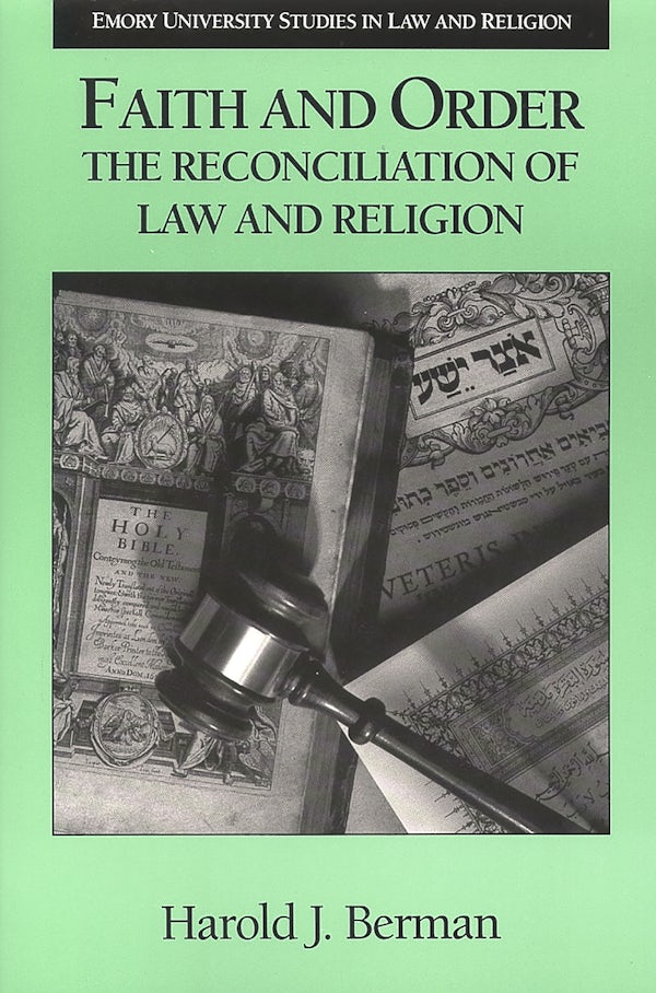 Cover image for Faith and Order, isbn: 9780802848529