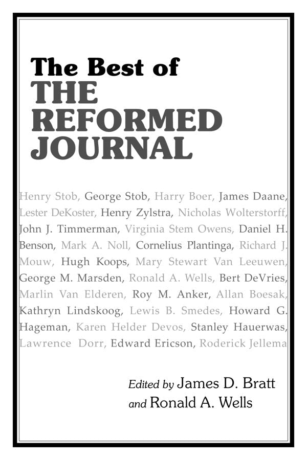 Cover image for The Best of The Reformed Journal, isbn: 9780802867025