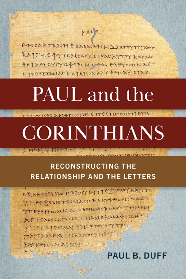 Cover image for Paul and the Corinthians, isbn: 9780802876812