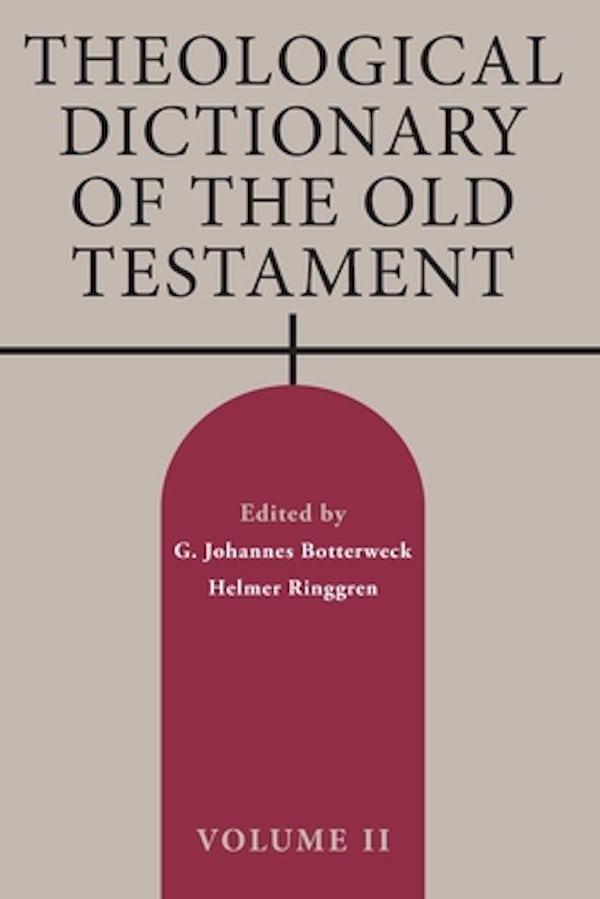 Cover image for Theological Dictionary of the Old Testament, Volume II, isbn: 9780802882967