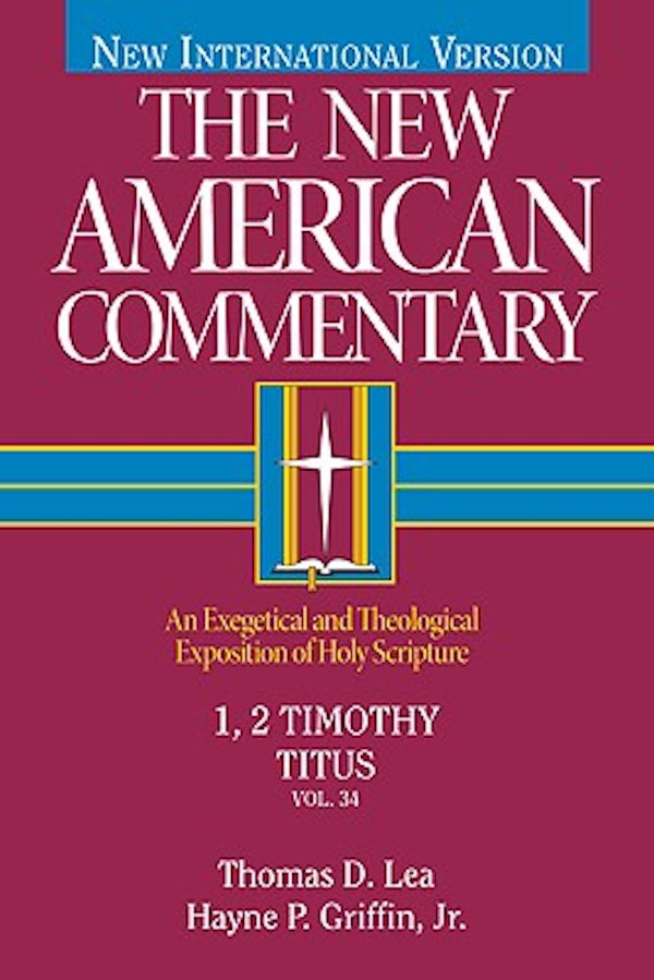Cover image for 1, 2 Timothy, Titus, isbn: 9780805401349