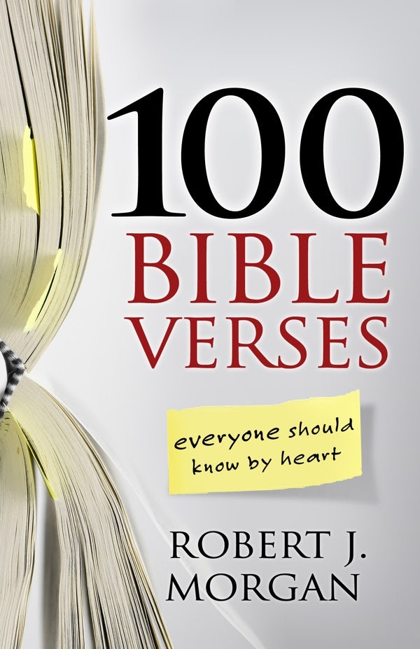 Cover image for 100 Bible Verses Everyone Should Know by Heart, isbn: 9780805446821