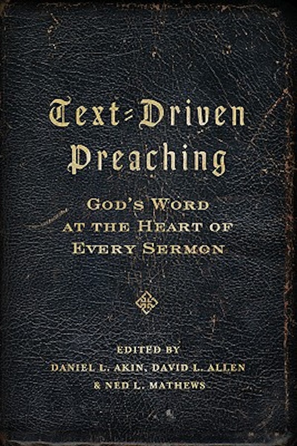 Cover image for Text-Driven Preaching, isbn: 9780805449600