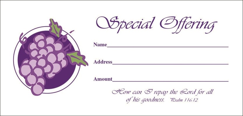 Cover image for Offering Envelope: Special Offering (Package of 100), isbn: 9780805474565