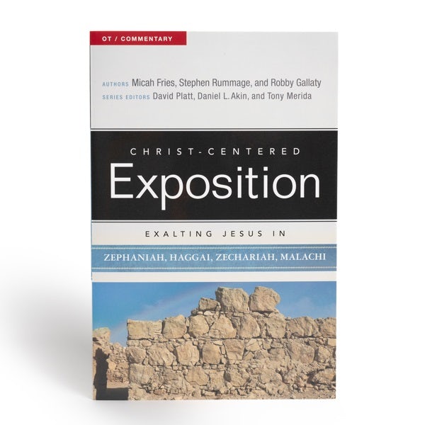 Cover image for Exalting Jesus in Zephaniah, Haggai, Zechariah, and Malachi, isbn: 9780805496482