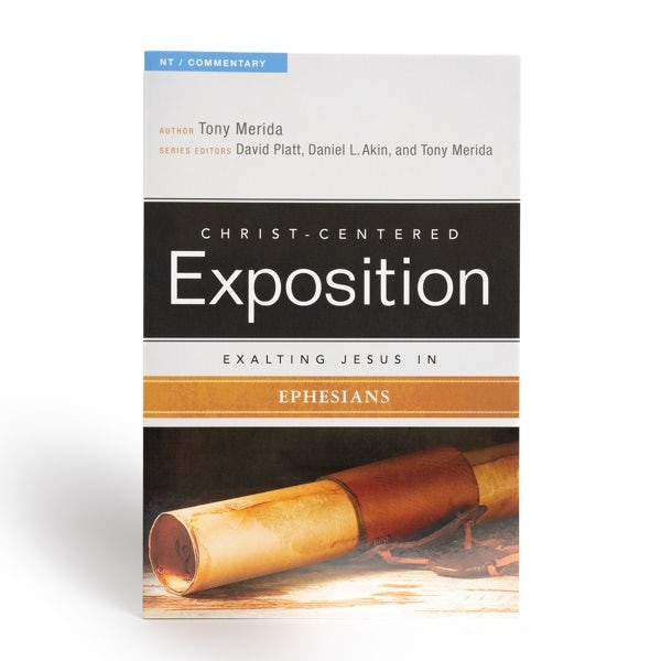 Cover image for Exalting Jesus in Ephesians, isbn: 9780805496727