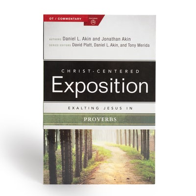 Cover image for Exalting Jesus in Proverbs, isbn: 9780805497663