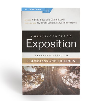 Cover image for Exalting Jesus in Colossians & Philemon, isbn: 9780805498103