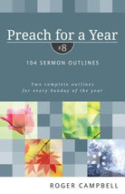 Cover image for Preach for a Year, isbn: 9780825426827