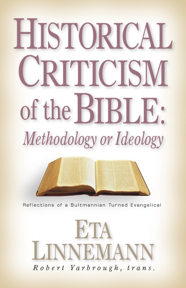 Cover image for Historical Criticism of the Bible, isbn: 9780825430954