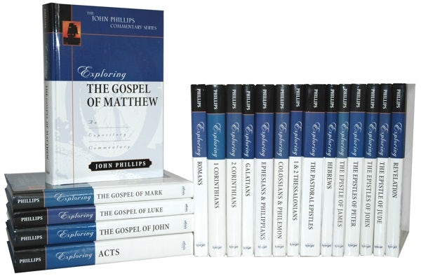 Cover image for John Phillips New Testament Commentaries, isbn: 9780825433696