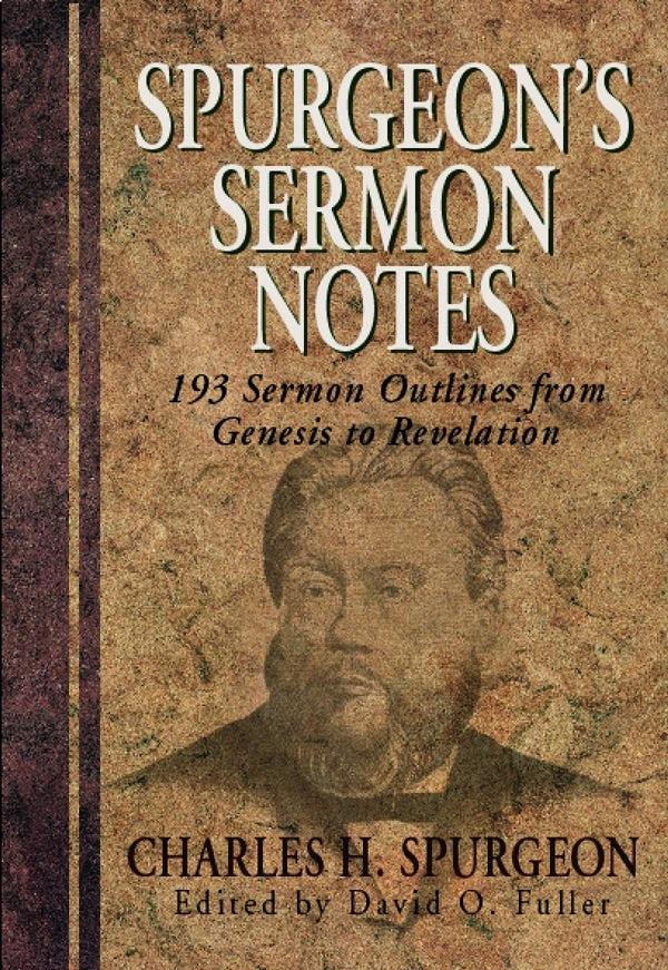 Cover image for Spurgeon's Sermon Notes, isbn: 9780825437687