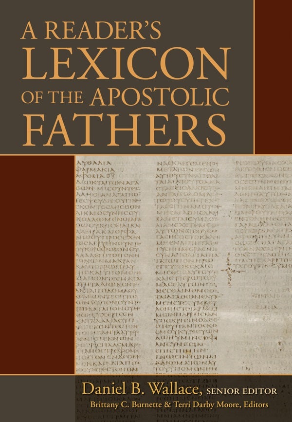 Cover image for A Reader's Lexicon of the Apostolic Fathers, isbn: 9780825439490