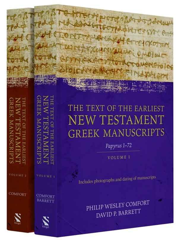 Cover image for The Text of the Earliest New Testament Greek Manuscripts, 2 Volume Set, isbn: 9780825446351