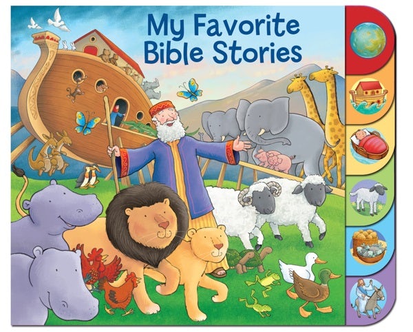 Cover image for My Favorite Bible Stories, isbn: 9780825455537