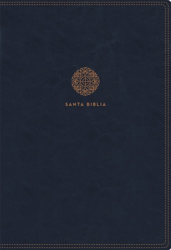 Cover image for Rvr60, Santa Biblia, Letra Supergigante, Leathersoft, Azul, Con Índice Y Cierre, Comfort Print, isbn: 9780829702644
