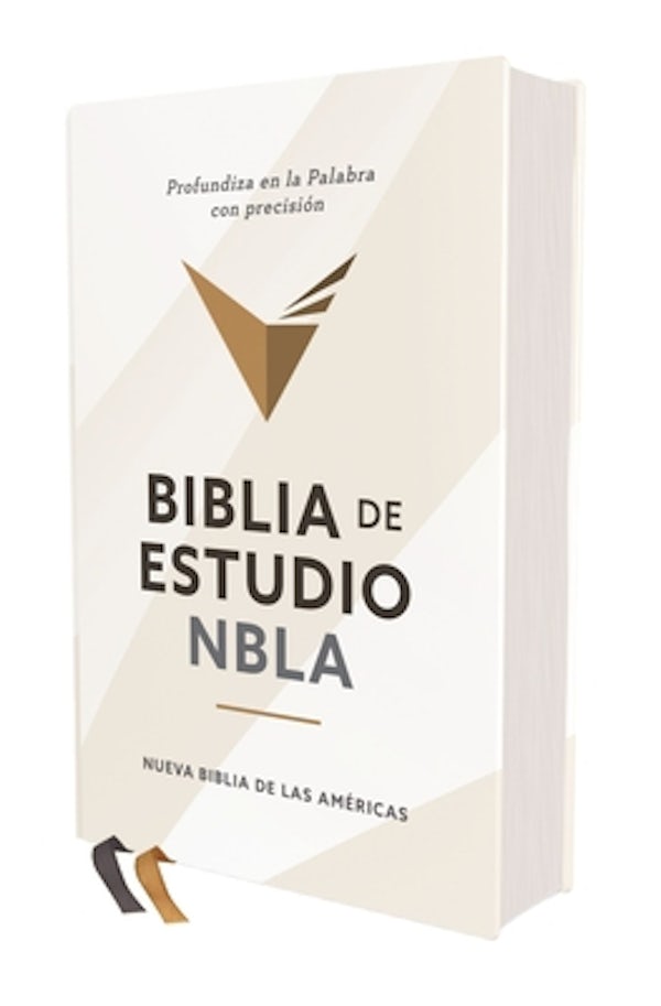 Cover image for Nbla, Biblia de Estudio, Interior a DOS Colores, Tapa Dura, Comfort Print, isbn: 9780829702767