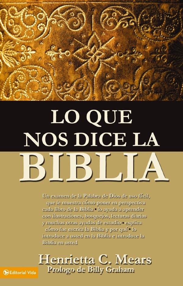 Cover image for Lo que nos dice la Biblia, isbn: 9780829704853