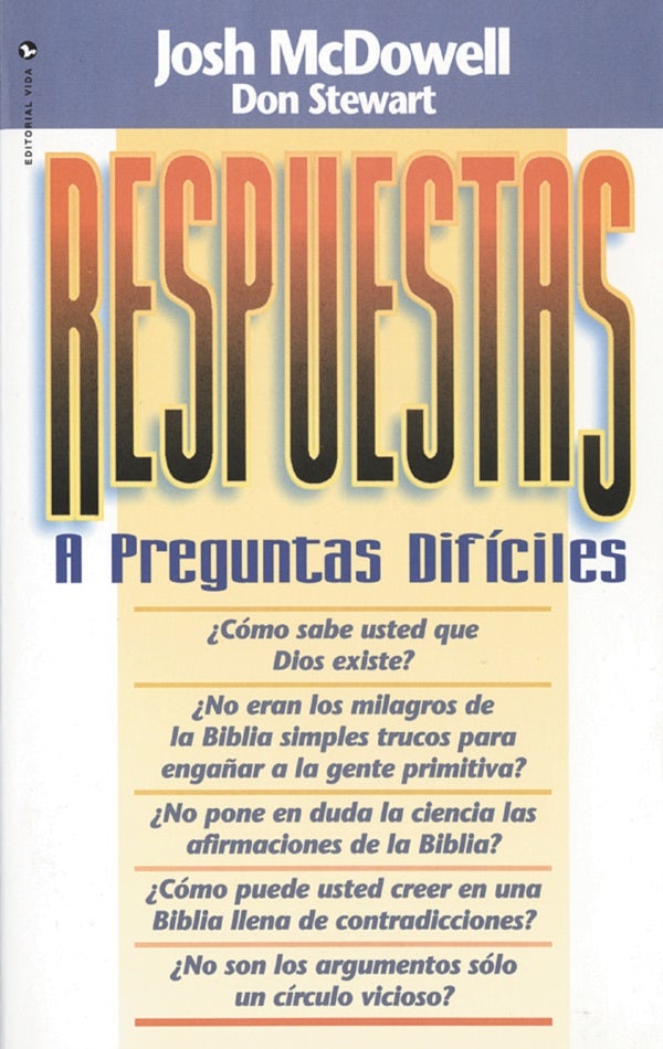 Cover image for Respuestas a preguntas difíciles, isbn: 9780829706895